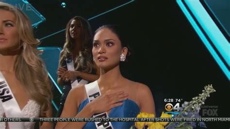 awkward mix up at miss universe pageant youtube