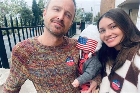 Aaron Paul And Wife Share Photo With Son After Legally Changing His Name
