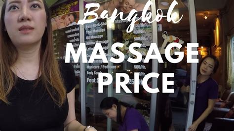 Thai Massage Bangkok Price Youtube