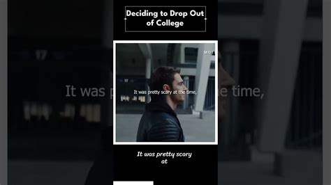 Dropping Out Of College, Dropout, Motivational Videos, Steve Jobs