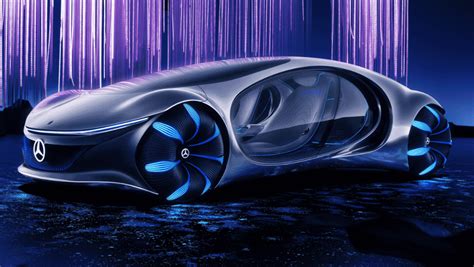 Mercedes Benz Unveils Vision Avtr An Avatar Themed Concept Car With Scales