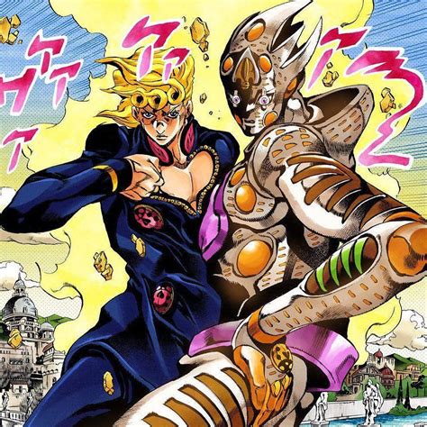 Giorno Giovanna And Gold Experience Requiem Drawn For The Th Chapter Of Golden Wind Vento