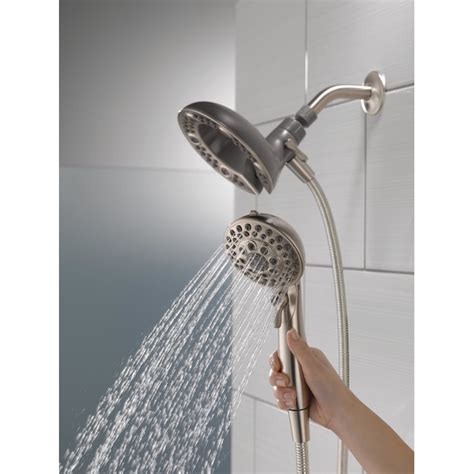 Delta Nura Stainless 1 Handle Shower Faucet With Valve In The Shower