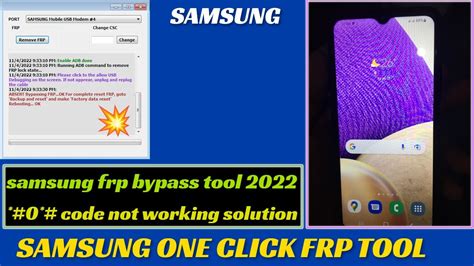 SAMSUNG FRP ENABLE ADB TOOL ADB MTP Frp All Samsung Adb Method SAMSUNG ONE CLICK FRP