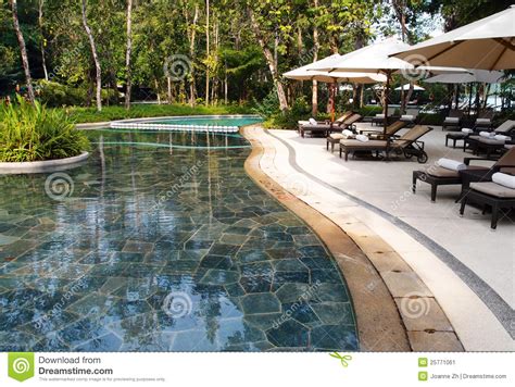 Eco Tourism Resort Landscaping Stock Image Image Of Landscaped