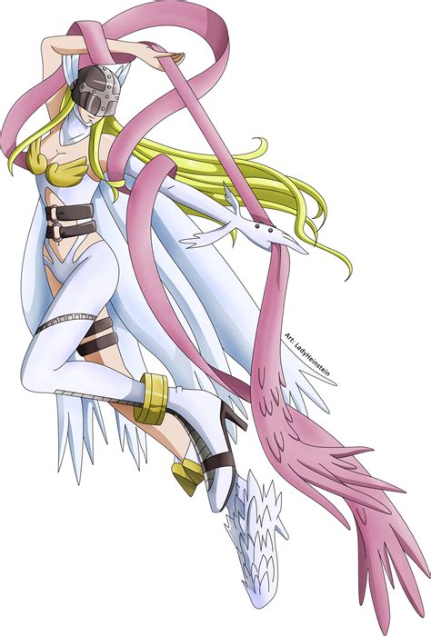 Angewomon Render By LadyHeinstein On DeviantArt