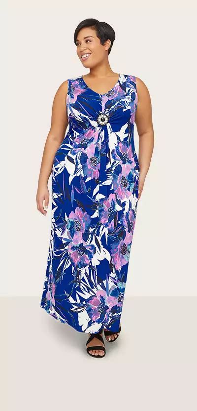 Plus Size Dresses Maxi Jacket Dresses And More Catherines