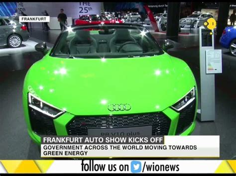 Frankfurt Auto Show Kicks Off Electric Cars At Big Focus World News