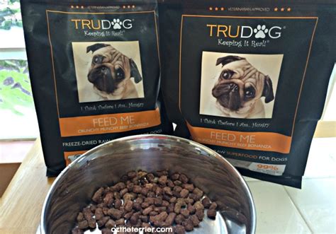 Trudog Truly Unique Freeze Dried Raw Food For Dogs Oz The Terrier