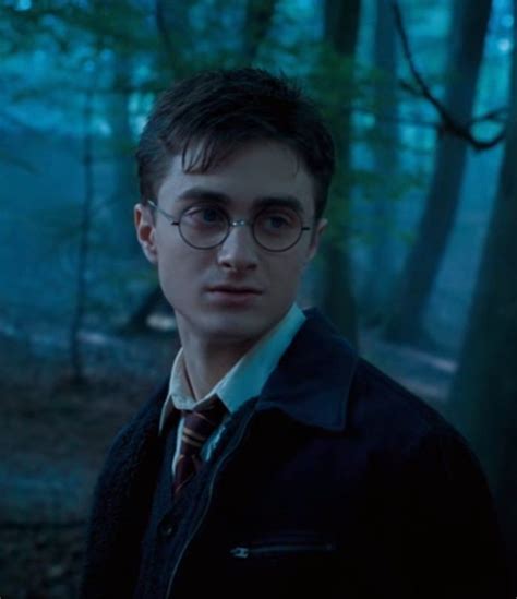 Harry Potter Standing In The Woods At Night