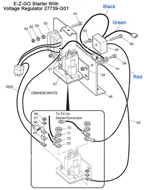 Https://wstravely.com/wiring Diagram/ez Go Golf Cart Voltage Regulator Wiring Diagram