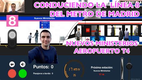 Lleg La L Nea Del Metro De Madrid D Simulator A Noelioku Youtube