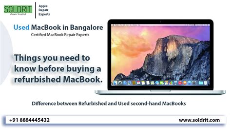 Things You Need To Know Before Buying A Refurbished Macbook Soldrit