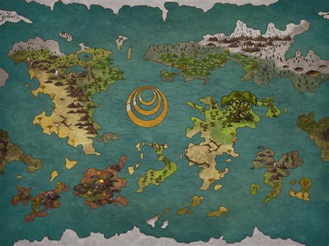 My First Attempt At A World Map Inkarnate