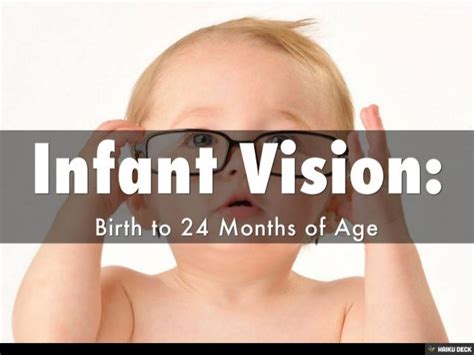Infant Vision Birth To 24 Months Of Age