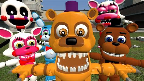 Featuring the entire cast from the five nights at freddy's series, this fantasy rpg will let players control their favorite animatronics in a an epic animated adventure! Garry's Mod (GMod) Five Nights at Freddy's World (FNAF ...