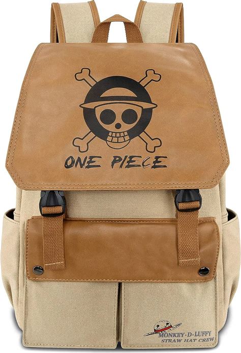Roffatide Anime One Piece Luffy Straw Hat Pirates Backpack