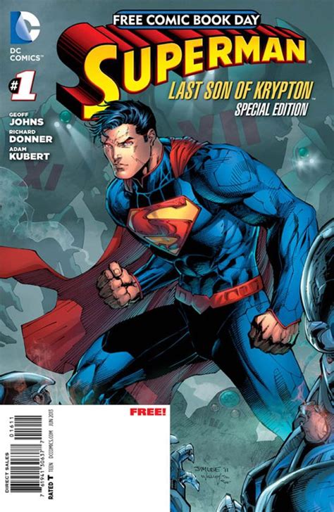 Man Of Steel Preview In Superman Free Comic Book Day Issue