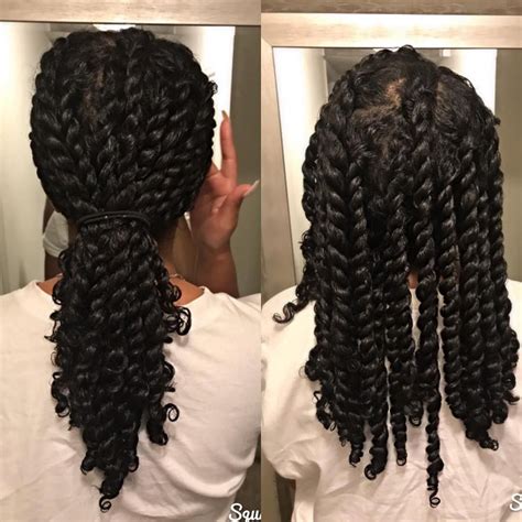 Long, thick natural hair looks spectacular in this creative protective hairstyle that is quick to braid. 8 Super Cute Protective Styles For Winter | Protective ...