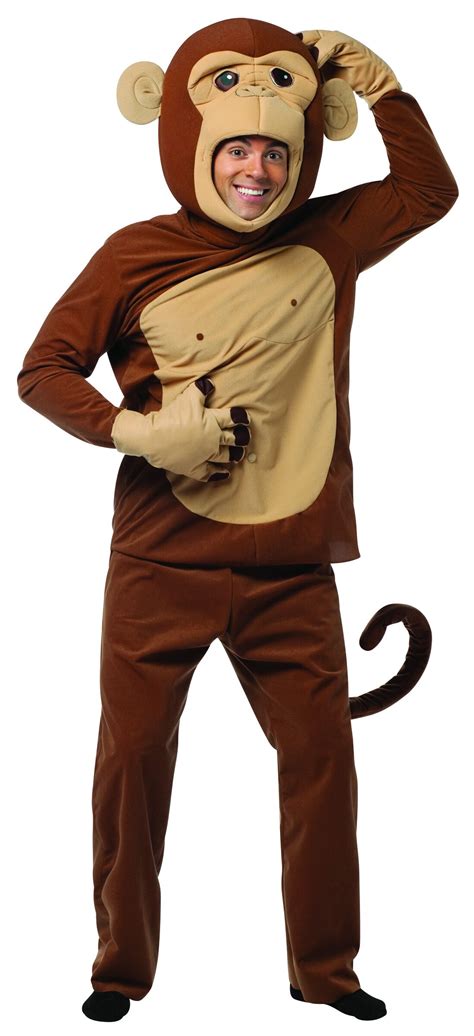 Mens Monkey Around Funny Adult Costume Mr Costumes