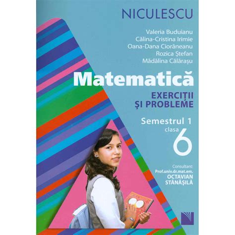 Matematica Cls 6 Semestrul 1 Exercitii Si Probleme Valeria Buduianu