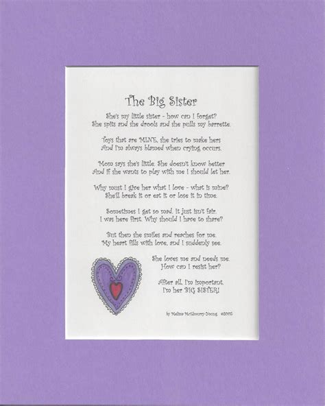 Sister poems celebrate the special bond between siblings. little+sister+poem | Big Little Brother Poems From Sister ...