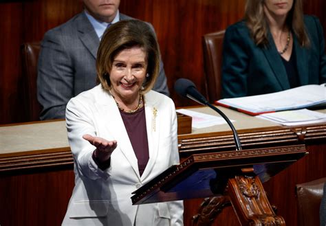 Nancy Pelosi First Woman To Serve As Speaker Of The Us House Steps Down From Leadership