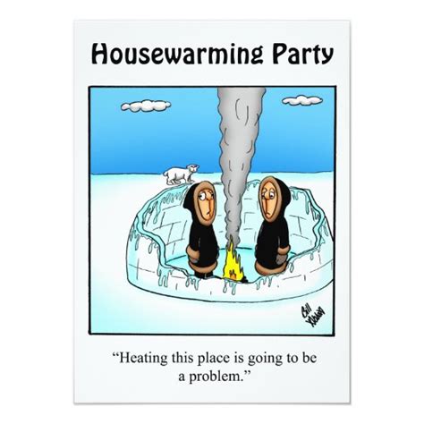 Funny Housewarming Party Invitations
