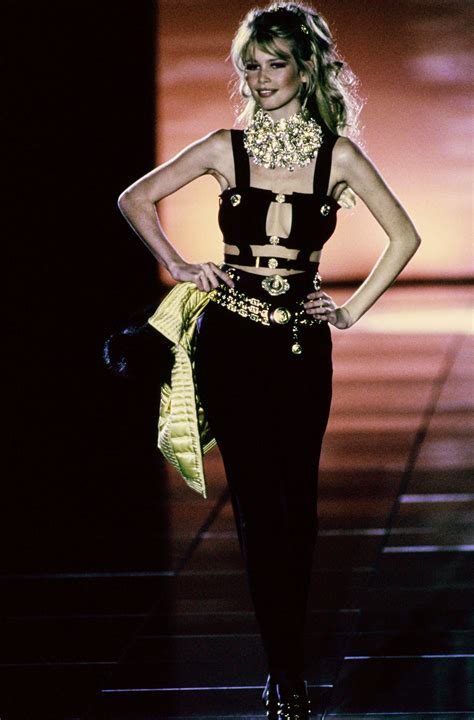 Versace Fall 1992 Ready To Wear Fashion Show Fashion Versace Fashion