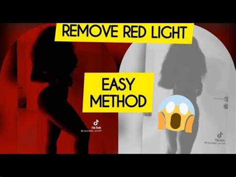 How To Remove Red Filter Off Silhouette HOWTOREMVO