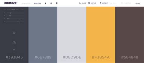 color palette - Google-Suche | Cool color palette, Flat color palette, Create color palette