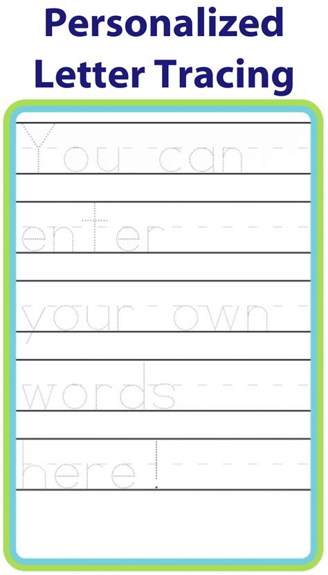 I am a former teacher and now mom of three. Tracing Letters Of Your Name | TracingLettersWorksheets.com