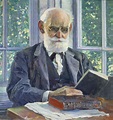 Portrait of Ivan Pavlov, 1930 - Mikhail Nesterov - WikiArt.org