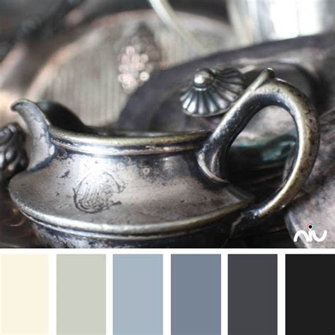 Silver Color Palette