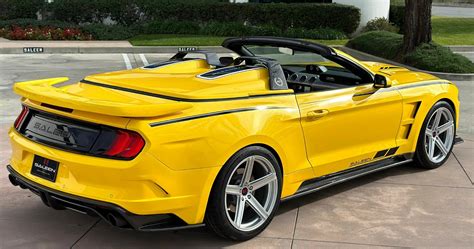 Saleen Unveils Sa 40 Mustang Speedster Anniversary Special With 800 Hp