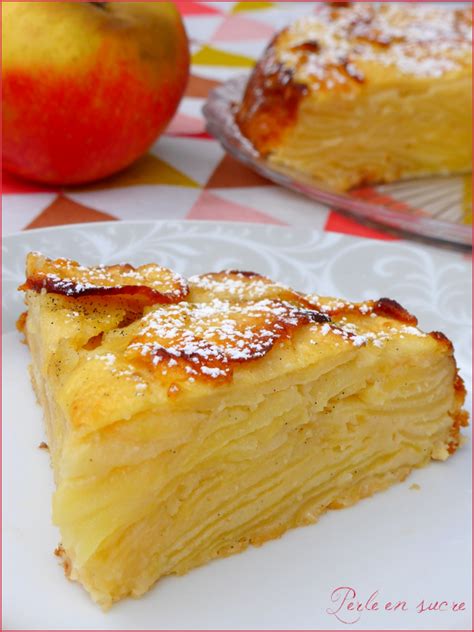 Gâteau invisible aux pommes Perle en sucre