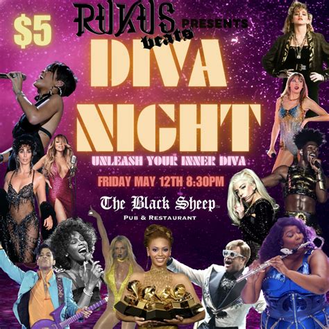 ruku beats presents diva night the black sheep