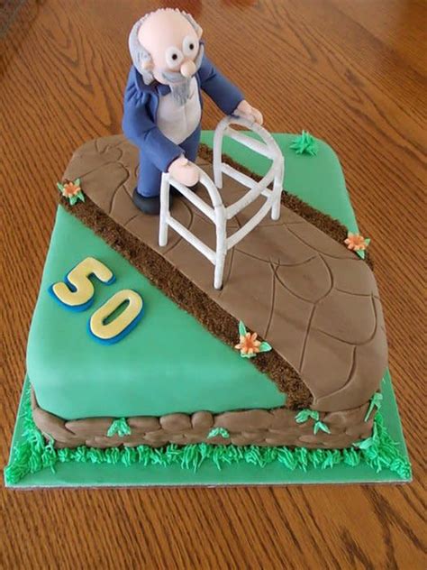 See more ideas about cupcake cakes, cakes for men, birthday cakes for men. 50th Birthday cake with old man topper | Motivtorte geburtstag, Motivtorten geburtstag mann ...