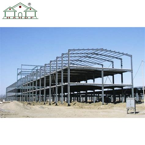High Performance Customized Nude Packed Prefabricated Building Steel