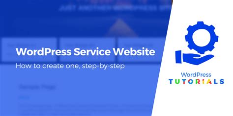 How To Create A Wordpress Service Website In 6 Simple Steps