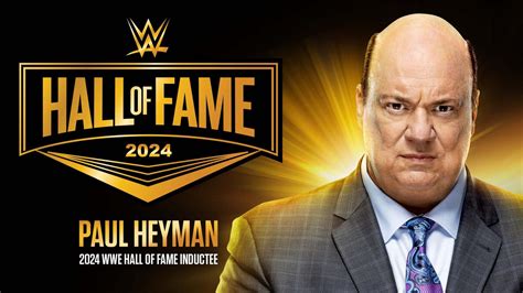 Paul Heyman To Be Inducted Into WWE Hall Of Fame Class Of TPWW