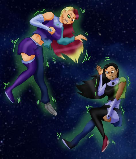 Space Sisters Starfire And Blackfire Tf Tg By Tf Plaza On Deviantart