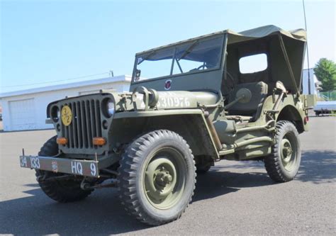 Wwii Army Military Gpw Jeep Surplus For Sale In Lansdale Pennsylvania