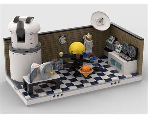 Lego Moc Space Lab By Gabizon Rebrickable Build With Lego