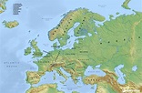 Map Of Europe Seas And Oceans - State Map