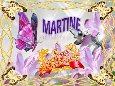 Joyeux Anniversaire Martine Humour