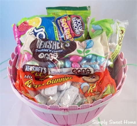 Hersheys Candy Easter Basket Candy Easter Basket Easter Baskets Candy