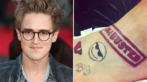 Mcfly S Tom Fletcher Forced To Have McBusted TATTOO After Losing Bet Mirror Online