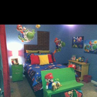A room for sleeping in. Mario Galaxy bedroom (Mom, Haley and Tiffany) | Super ...