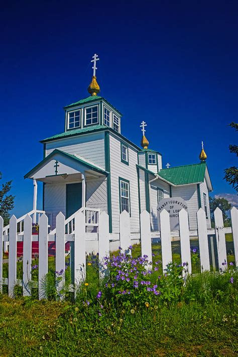 Russian Orthodox Church Ninilchik Photograph By Ed Stokes Fine Art